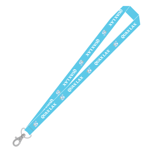Quax Lax Snowman Lanyard *Blue