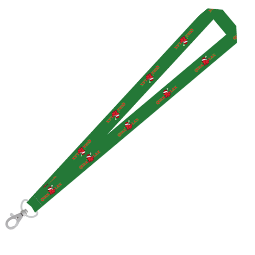 Quax Lax Christmas Lanyard * Green