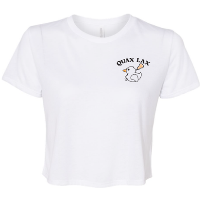 Quax OD (Original Duck) Crop Top - White