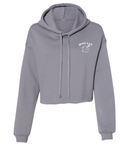 Duck'd Out Crop Hoodie*Storm Grey