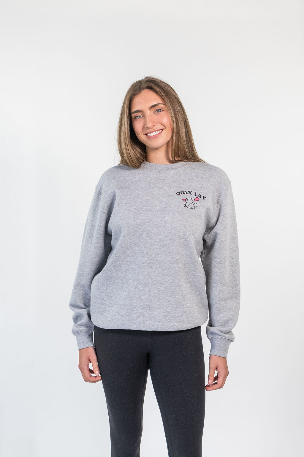 Duck'd Out Crew Sweatshirt*Grey