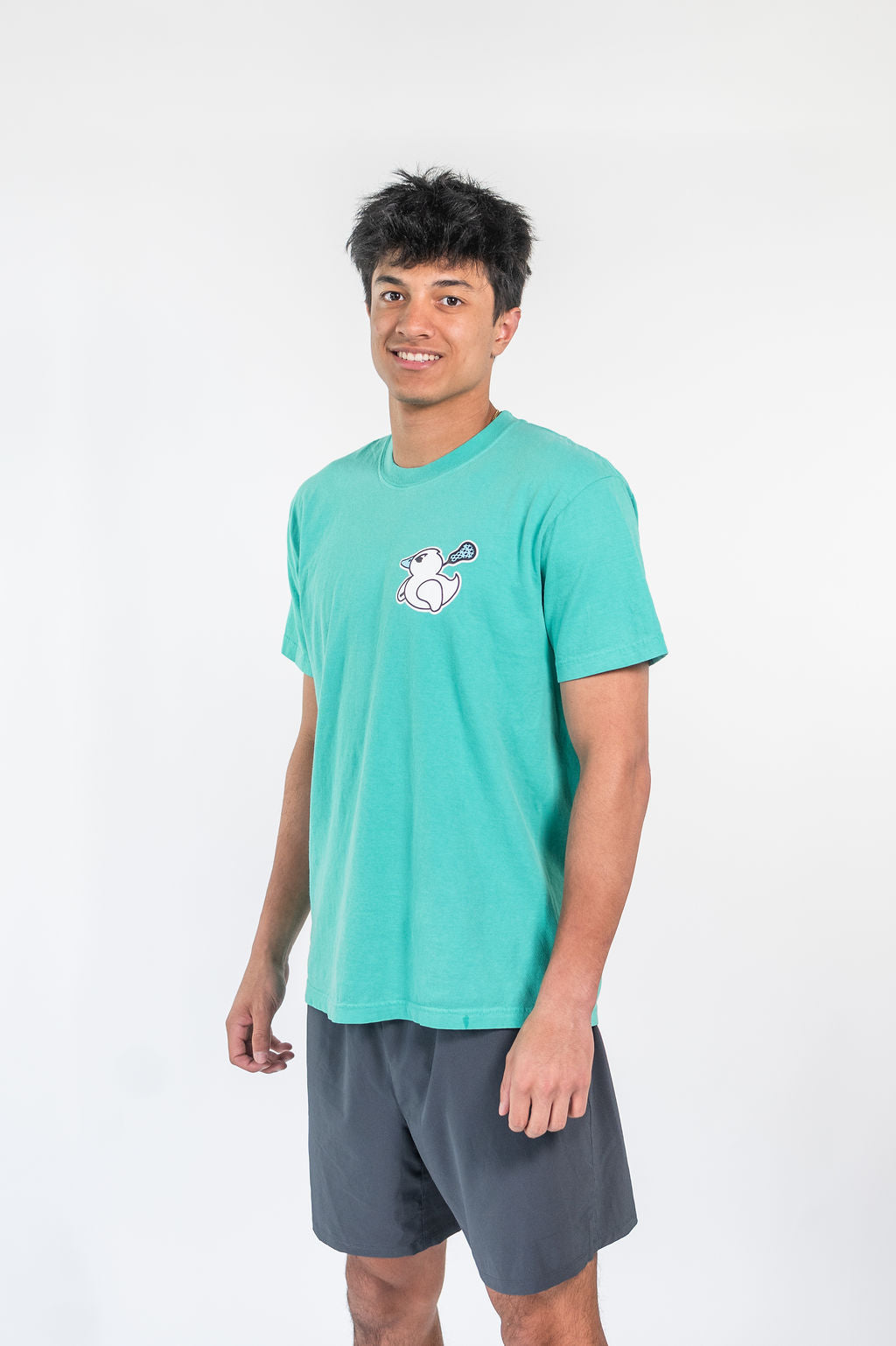 Youth Determined Duck T-Shirt*Island Green