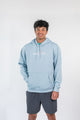 Cozy Quax Hoodie*Blue Mist & White