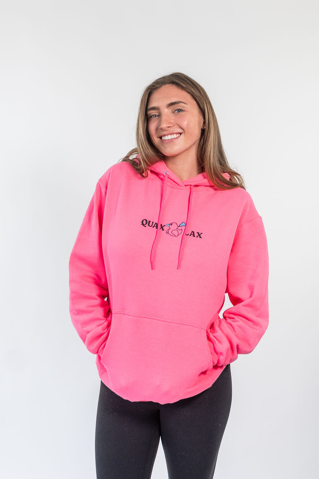 Fierce Splash & Strut Hoodie*Neon Pink