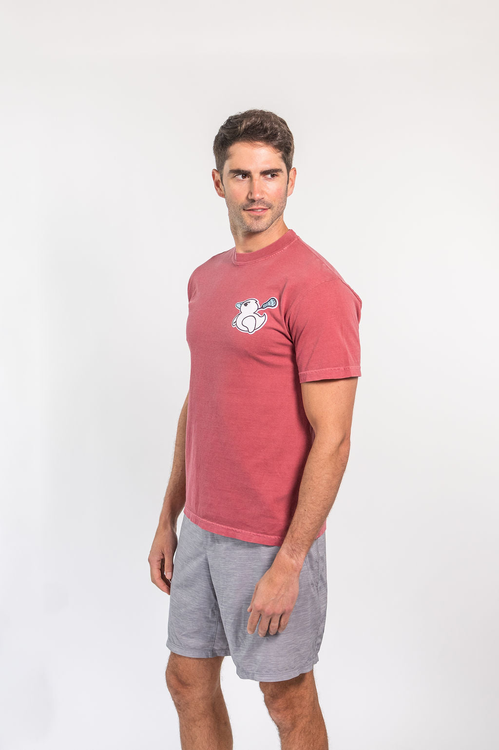 Determined Duck T-Shirt*Crimson