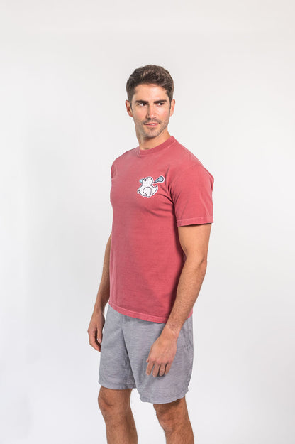 Determined Duck T-Shirt*Crimson
