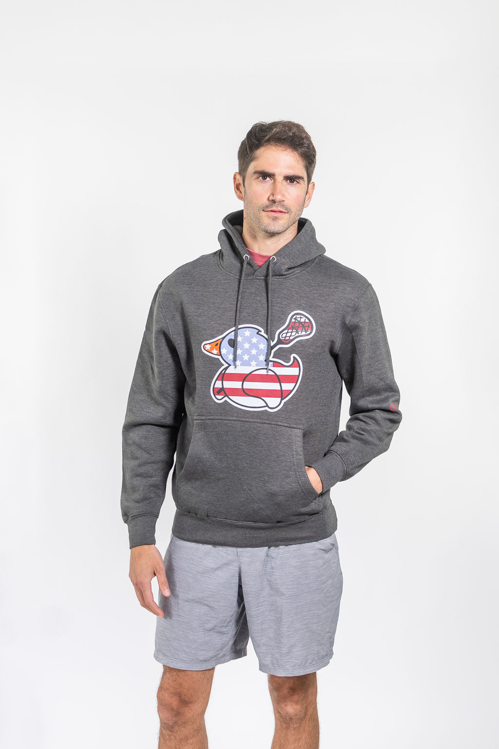 PatriDuck Hoodie*Charcoal Grey