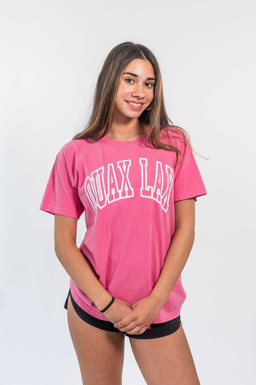 College Quax T-Shirt*Berry