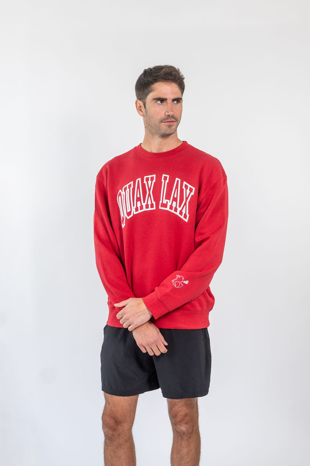 Quax U Crew*Cardinal Red