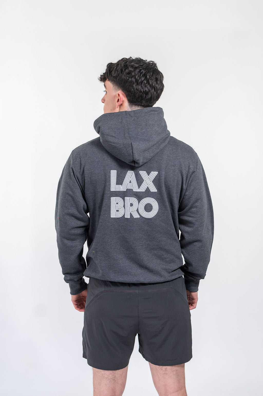 Lax Bro Hoodie*Charcoal