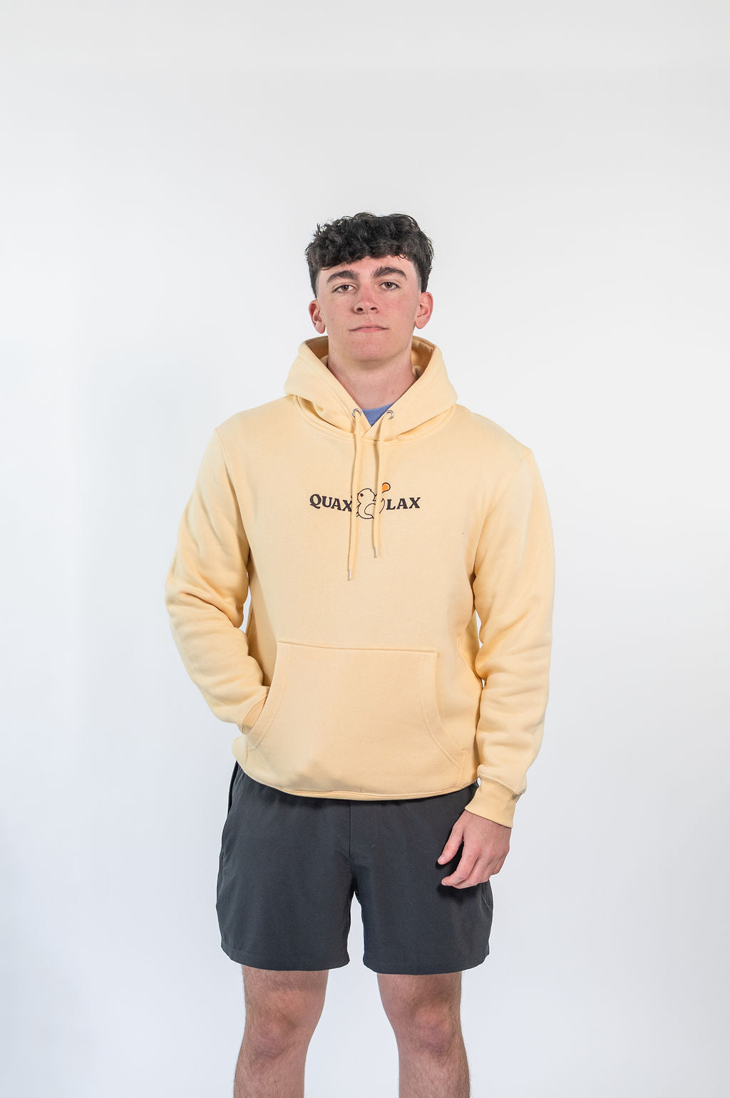 Cozy Quax Hoodie*Pale Yellow