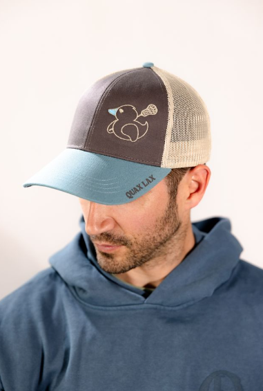 Quax OD (Original Duck) Trucker Hat - Blue