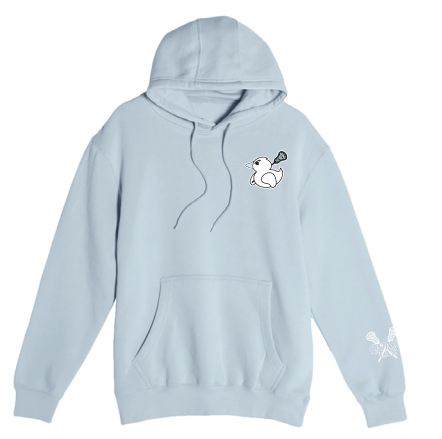 Determined Duck Hoodie*Blue Mist