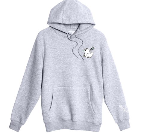 Youth Determined Duck Hoodie*Heather Grey