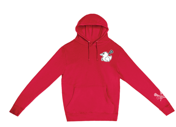 Determined Duck Hoodie*Cardinal Red