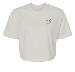 Love Struck Duck Crop*Vintage White