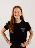 Duck'd Out Crop Top*Black