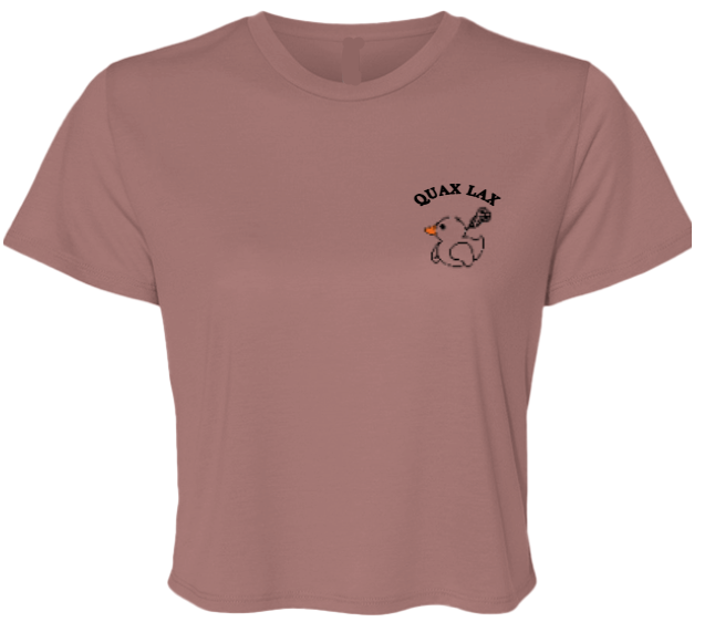 Quax OD (Original Duck) Crop Top - Mauve