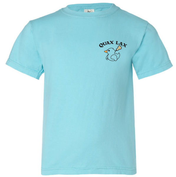 Youth Quax OD (Original Duck) T-Shirt - Lagoon Blue