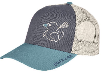 Quax OD (Original Duck) Trucker Hat - Blue