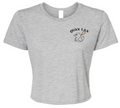 Duck'd Out Crop Top*Athletic Heather