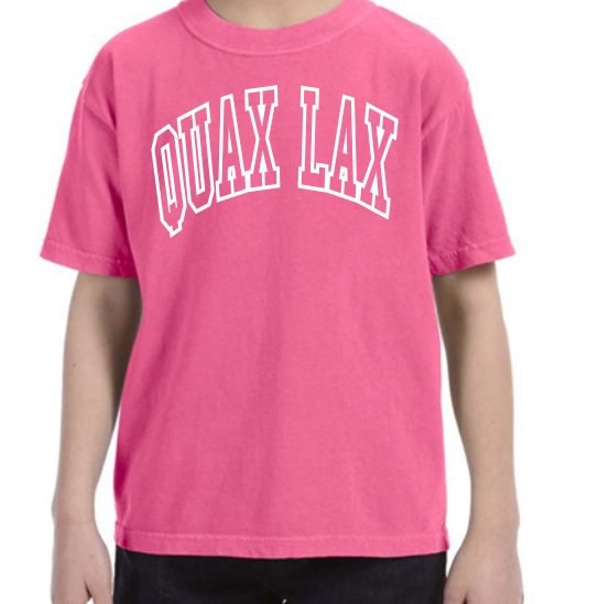 Youth College Quax T-Shirt - Crunchberry