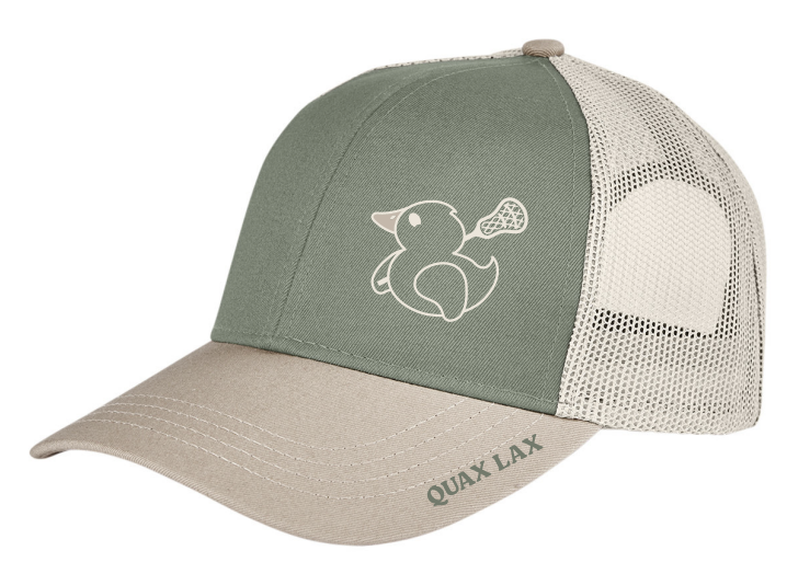 Quax OD (Original Duck) Trucker Hat - Cilantro