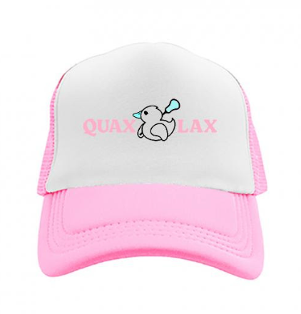 Youth Pink Duck Foam Trucker Hat