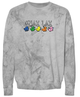 Team Quax Crew Sweatshirt*Smoke