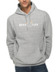 Cozy Quax Hoodie*Heather Grey & White