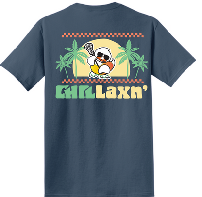 ChilLaxn' T-Shirt*Navy