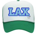 LAX x QUAX Hat - Green/Blue