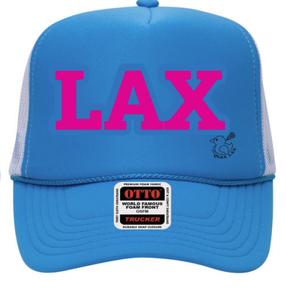 LAX x QUAX Hat - Blue/Pink