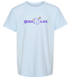 Feather Front T-Shirt*Light Blue
