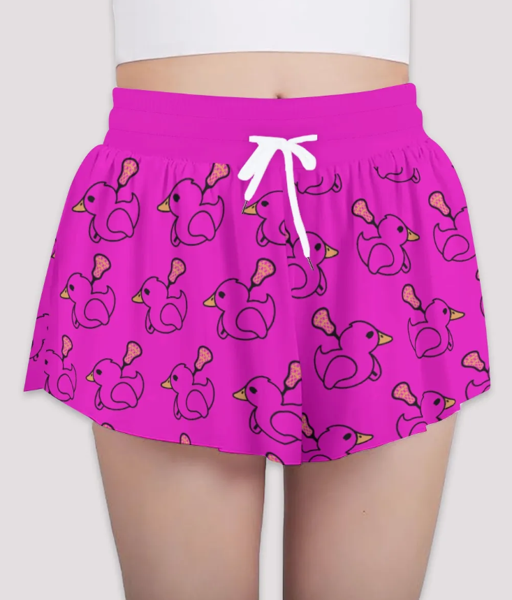 Crazy Quax Youth Flowy Sports Shorts* Magenta