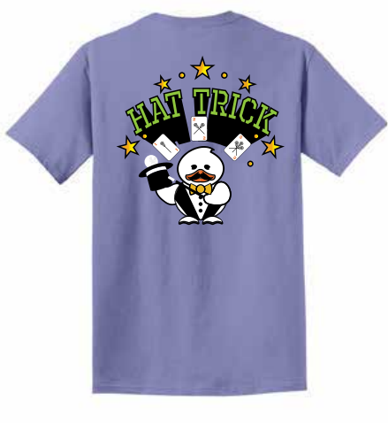 Hat Trick T-Shirt*Purple
