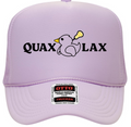Quax in Front Foam Trucker Hat* Purple