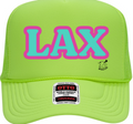 LAX x QUAX Hat - neon green
