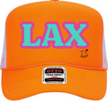 LAX x QUAX Hat - neon orange