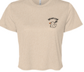 Duck'd Out Crop Top* Beige