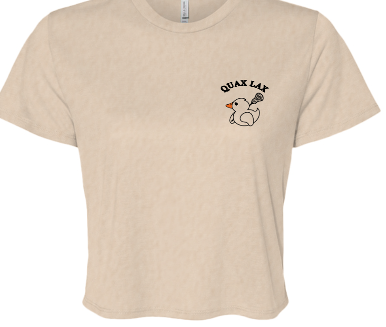 Duck'd Out Crop Top* Beige