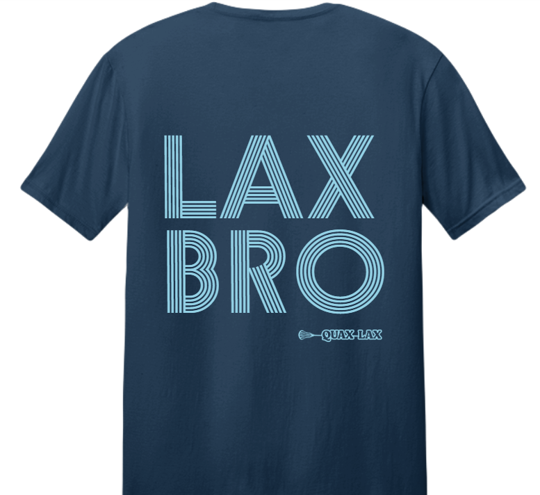 Lax Bro T-Shirt * Navy