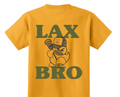 Lax Bro Graphic T-Shirt *Gold