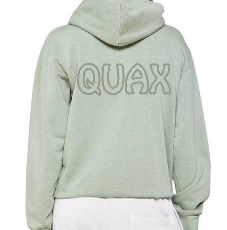 Quax Puff Duck Hoodie*Green