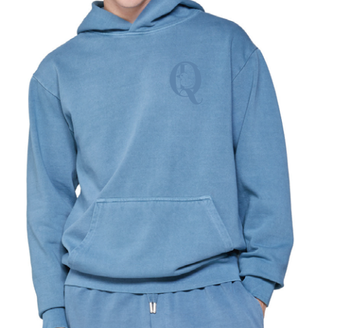 Quax Puff Duck Hoodie*Blue