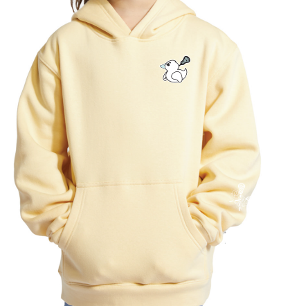 Youth Determined Duck Hoodie*Yellow