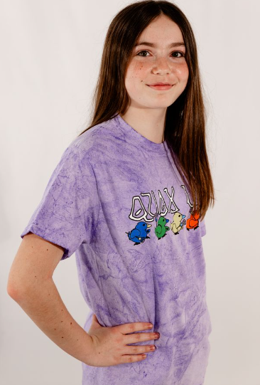 Color Blast Team Spirit T-Shirt - Amethyst