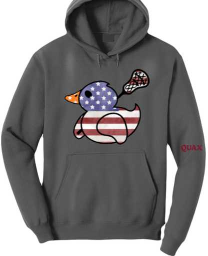 PatriDuck Hoodie*Charcoal Grey
