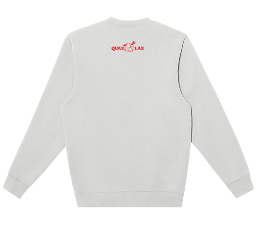 College CHIK Crew Sweatshirt * Light Grey