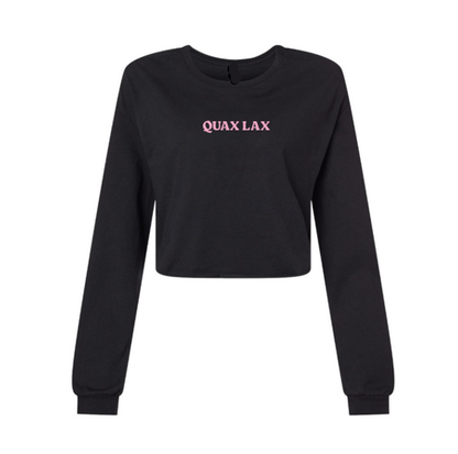 Quax Loves Lax Crop Long Sleeve